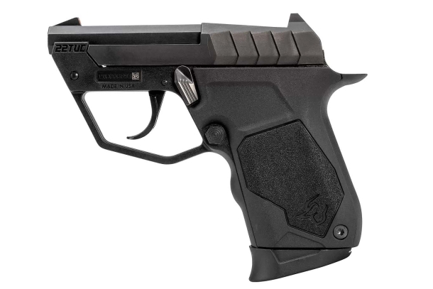 Taurus 22TUC, rimfire pocket pistol Taurus 22TUC .22 Long Rifle pocket pistol – left side, black model