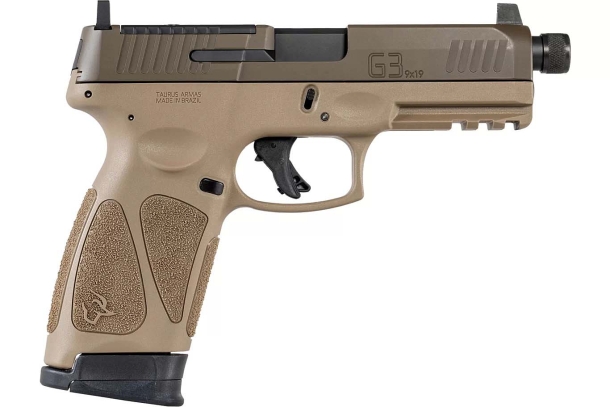 Taurus G3 Tactical: a new budget 9mm defensive pistol New Taurus G3 Tactical 9mm Luger semi-automatic pistol – right side