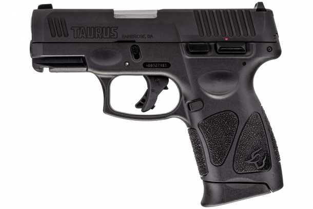 Taurus G3c calibro 9mm: la pistola subcompatta di nuova generazione Pistola Taurus G3c, lato sinistro