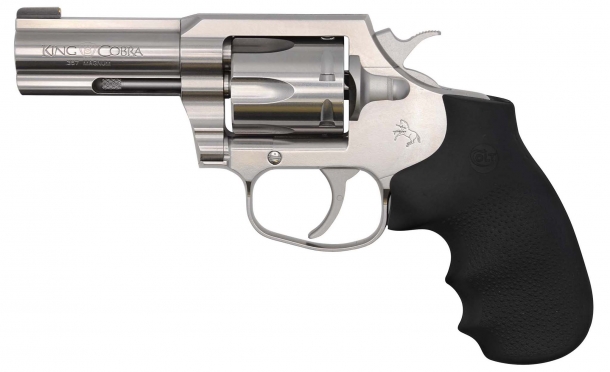 Colt's new King Cobra .357 Magnum revolver Colt's new King Cobra .357 Magnum revolver