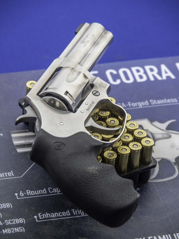 Colt's new King Cobra .357 Magnum revolver Colt's new King Cobra .357 Magnum revolver