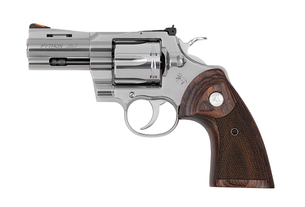 Colt Python, Anaconda e King Cobra: i nuovi revolver per il 2023 Colt Python, lato sinistro