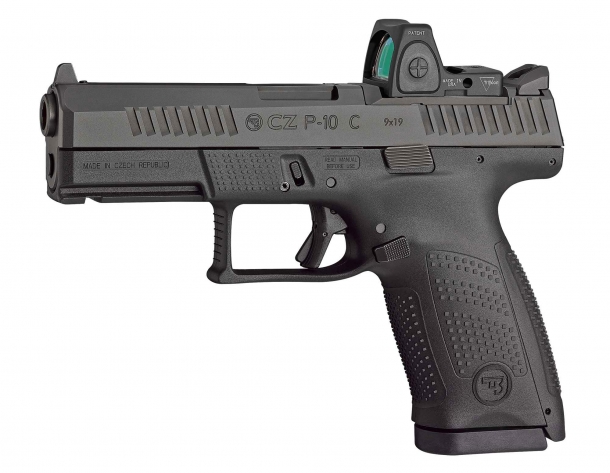Pistole CZ P-10 F, CZ P-10 C e CZ P-10 S in versione Optics Ready CZ P-10C Optics Ready