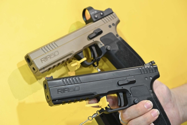 Rock Island Armory RIA 5.0, a new service and defense pistol… with a square barrel! Rock Island Armory RIA 5.0, a new service and defense pistol… with a square barrel!
