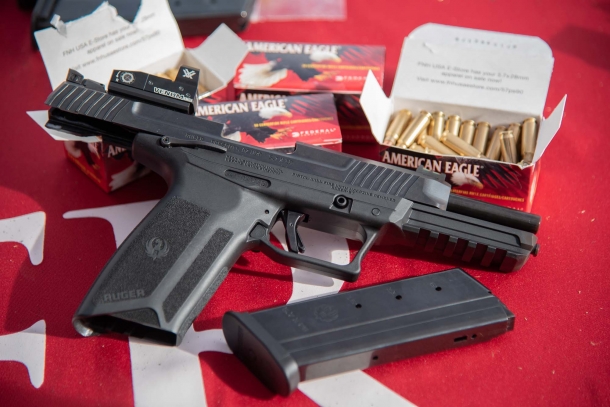 Ruger-57 pistol in 5.7x28mm caliber Ruger-57 pistol in 5.7x28mm caliber