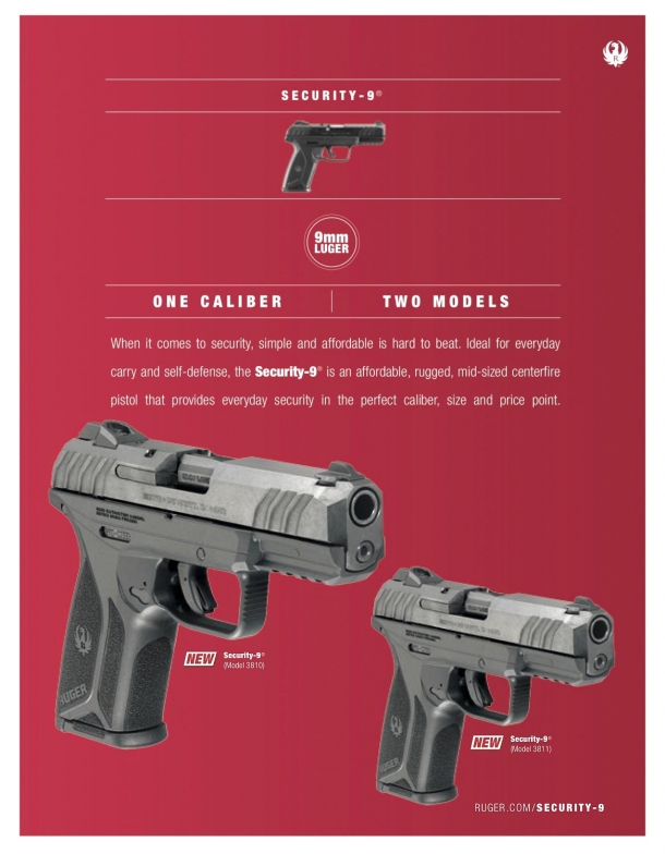 RUGER Security-9 RUGER Security-9