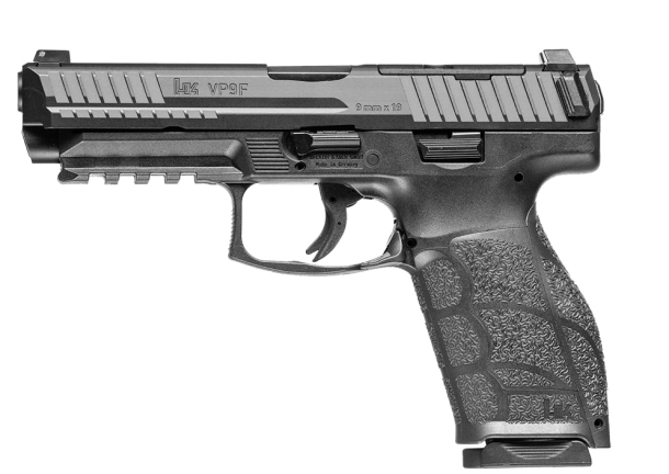Heckler & Koch VP9A1, la pistola polimerica aggiornata Pistola Heckler & Koch VP9F – lato sinistro