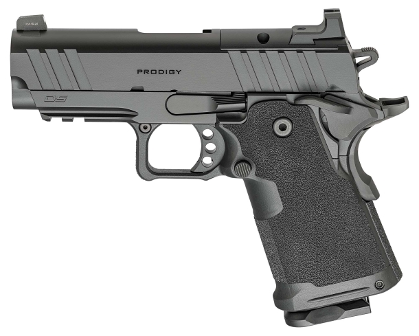 Springfield Armory 1911-DS Compact Prodigy 3.5" pistol – left side