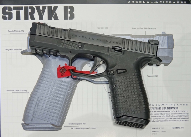 Arsenal Firearms Stryk B pistol