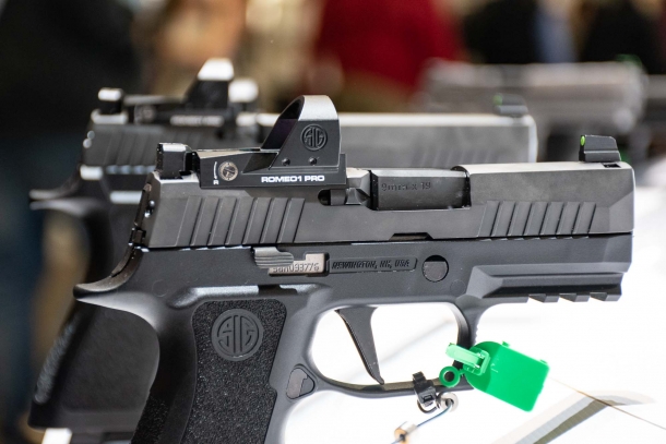 SIG Sauer P320 RXP optics ready pistols