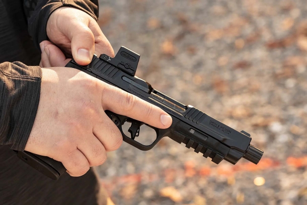 Smith & Wesson M&P 5.7: la rivoluzionaria polimerica… veloce! Smith & Wesson M&P 5.7: la rivoluzionaria polimerica… veloce!