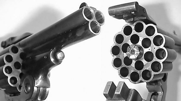 Standard Manufacturing S333 Volleyfire double-action revolver Standard Manufacturing S333 Volleyfire double-action revolver