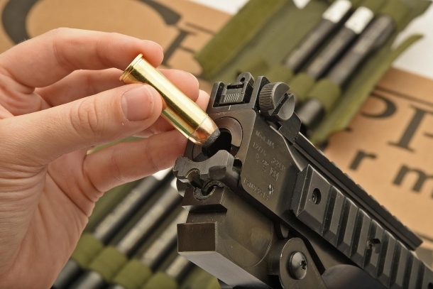 Load the cartridge