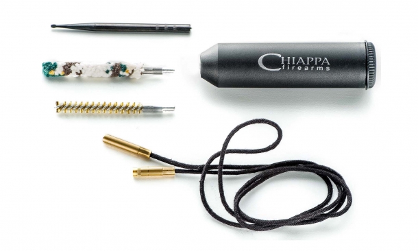 Chiappa Firearms M6 X-Caliber: the survival rifle coming from the sky The Chiappa M6 gun come suplied with a cleaning kit, housed in a container placed inside the stock