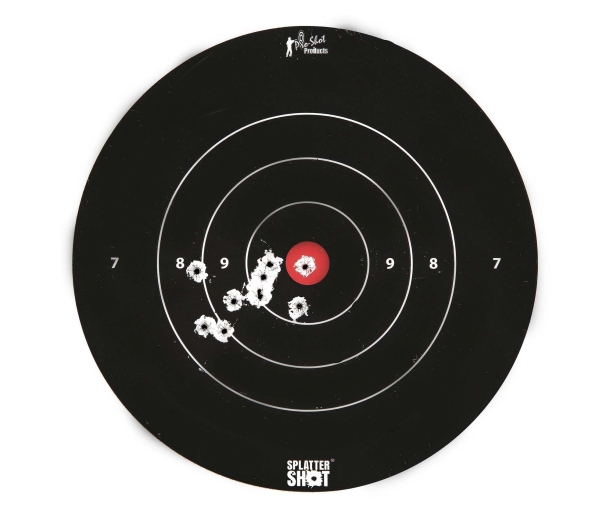 10 colpi a 50 metri, tiro cadenzato - munizioni Geco 22LR rifle 2,6g