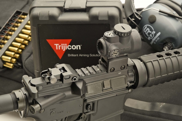 The Picatinny rail makes the Colt Expanse ready to install any kind of iron or electronic sights