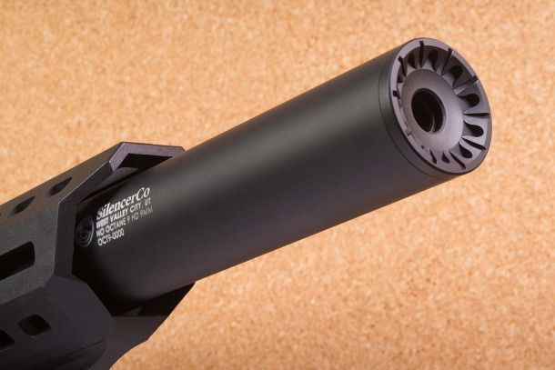 CZ and the Czech School of Gunmaking: the international days The long-barrel Scorpion EVO carbine sold in the United States features a 16" long barrel masked by a faux suppressor