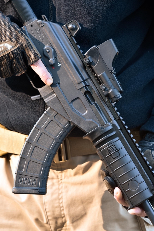 IWI Galil ACE, il moderno AK d'Israele Vista del corpo centrale dell'arma