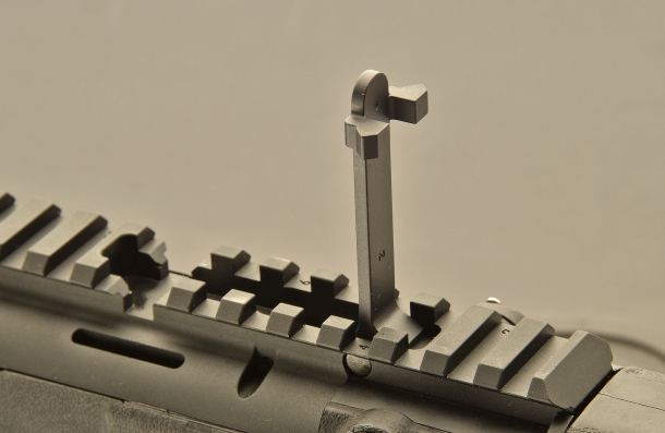 Rear sight up