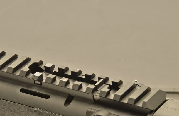 Rear sight down