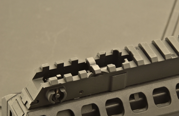 Front sight down