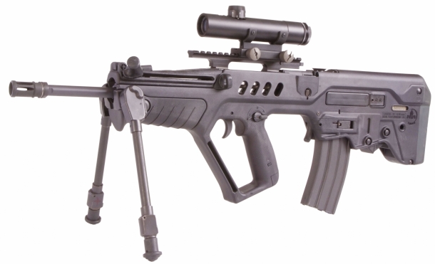 IWI Tavor X95, the "civilized" warrior (the origins) The Tavor Sniper STAR designated marksman rifle, featuring a 460 mm / 18.1" barrel