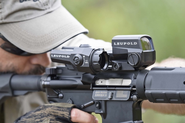 Right view of the receiver