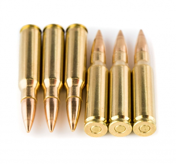 Una Sabatti Tactical Sport Multiradiale in .308 Win per il tiro accademico a 300 m Il commercialissimo ma efficacissimo .308 Winchester con cui è camerata la canna multiradiale Sabatti utilizzata da Riccardo Ranzani