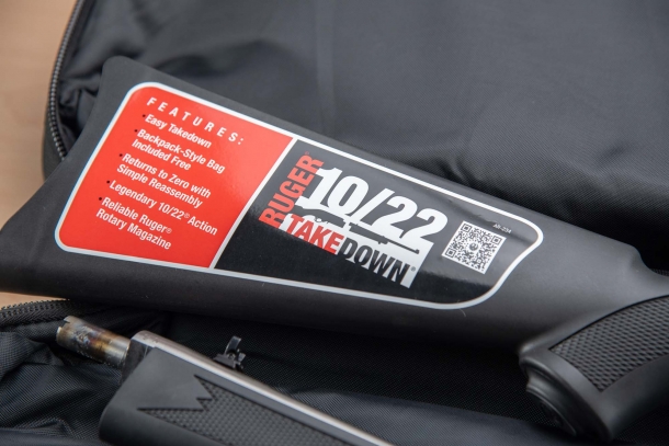 Carabina Ruger 10/22 Takedown calibro .22 Long Rifle