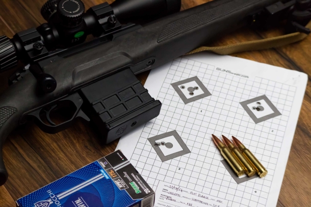Test: Sabatti Rover Shooter ICM The three groups with Fiocchi Exacta 175 gr.
