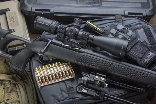 Sabatti Urban Sniper rifle Sabatti Urban Sniper rifle with Sightmark Latitude 6.25-25x56 PRS riflescope