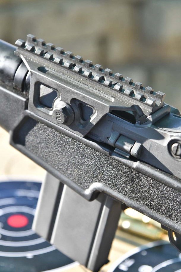 The side-locked Picatinny rail