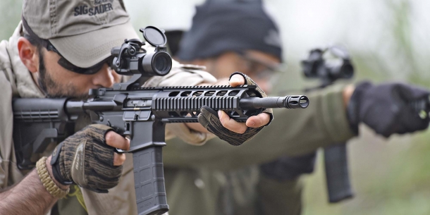 Lo SDM M4 Carbine in azione