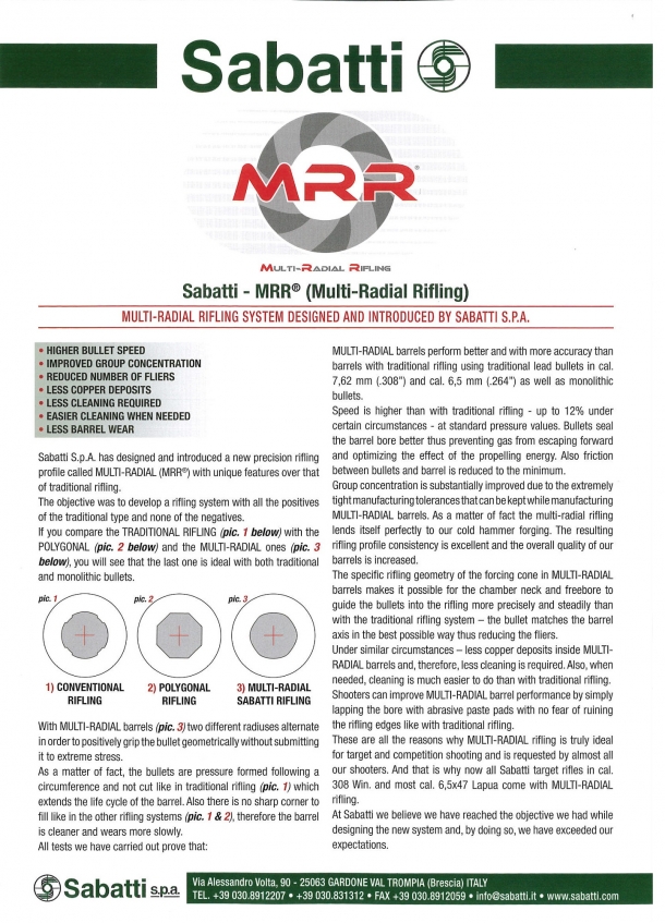 BCM Europearms BCM-15 rifle: a cutting-edge AR-15, made in Italy Among the peculiar features of the BCM-15 rifles is the use of MRR multi-radially rifled barrels