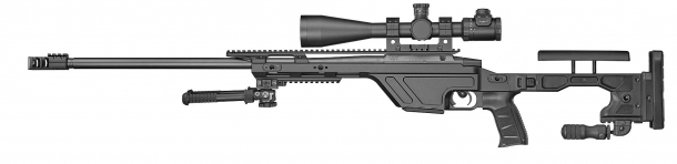 CZ TSR bolt-action tactical sniper rifle The CZ TSR rifle weighs 6,3 kilograms (13.9 lbs) and feeds through 10-rounds detachable magazines