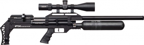 FX Airguns Maverick, la carabina ad aria compressa modulare Carabina ad aria compressa FX Airguns Maverick, versione Sniper