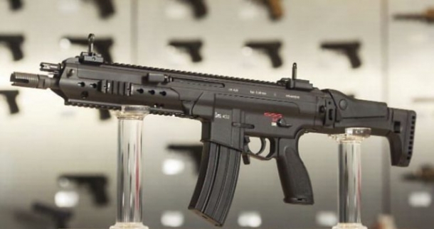 Heckler & Koch HK433: Bundeswehr's next assault rifle (?) One of the first available pictures of the Heckler & Koch HK433 assault rifle