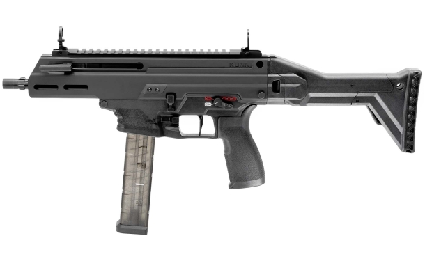 HS Produkt Kuna .40 Smith & Wesson sub-machine gun – left side