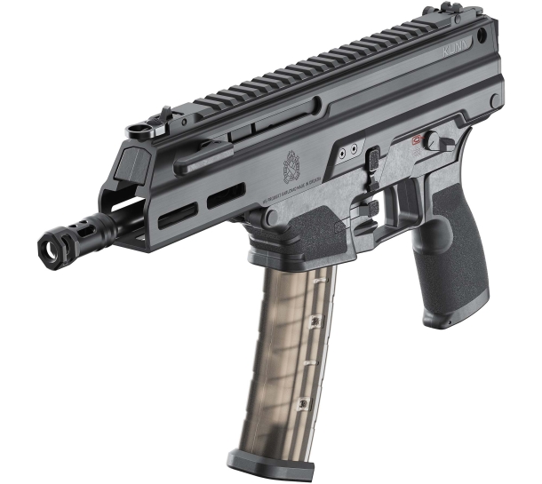 Springfield Armory Kuna 9mm Luger pistol, stockless version with rear Picatinny end plate