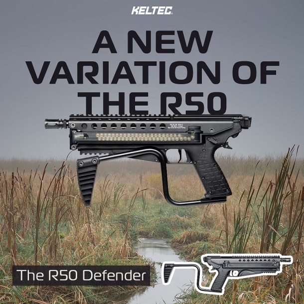 Kel-Tec R50 Defender, la futuristica carabina da difesa Kel-Tec R50 Defender, la futuristica carabina da difesa