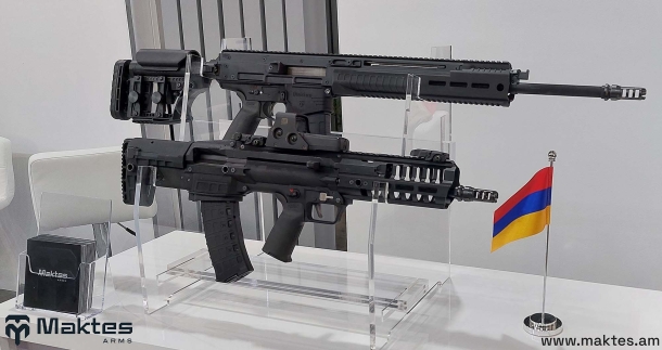 Maktes Arms T-AB 1A and T-AB 2A: new military rifles, from Armenia The Maktes Arms T-AB 1A and T-AB 2A prototype rifles showcased at DEFEA 2025