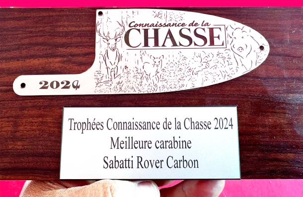 La carabina Sabatti Rover Carbon premiata in Francia al Game Fair 2024 La carabina Sabatti Rover Carbon premiata in Francia al Game Fair 2024