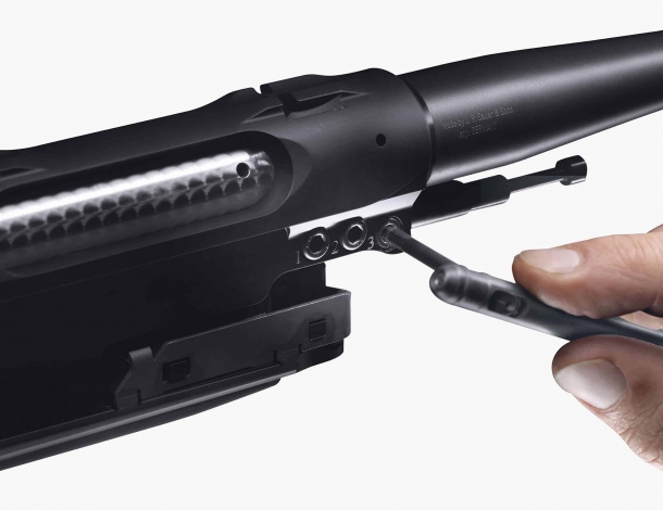 Sauer 404 rifle new conversion kits for .222 and .223 Remington
