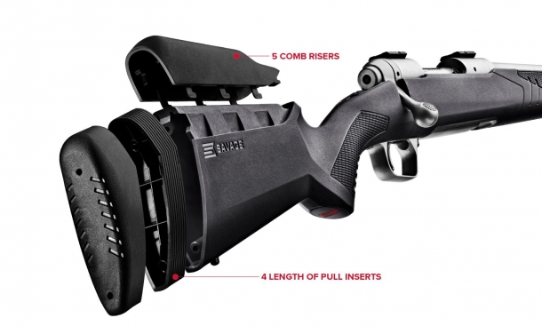 Savage Arms 110 Scout bolt action rifle The model 110 Scout rifle is brand new and packed with some of the best Savage Arms signature features – like the AccuFit system
