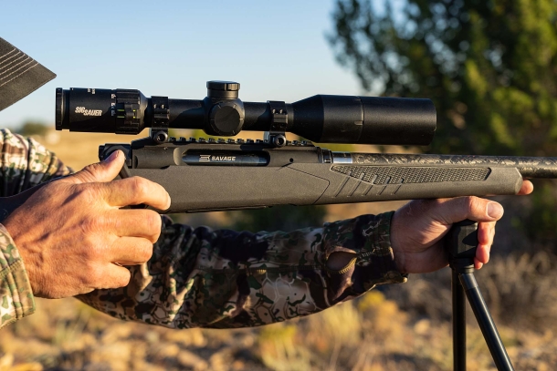 Savage Arms Impulse Mountain Hunter straight-pull lightweight hunting rifle Savage Arms Impulse Mountain Hunter straight-pull lightweight hunting rifle