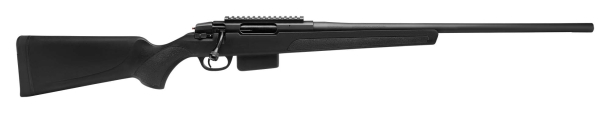 Savage Arms distributes the Stevens 334 budget bolt-action rifle Stevens 334 Synthetic bolt-action rifle – right side