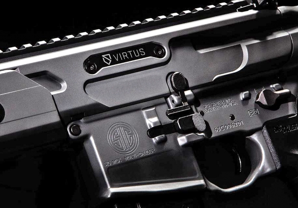 Il semicastello inferiore del SIG MCX VIRTUS