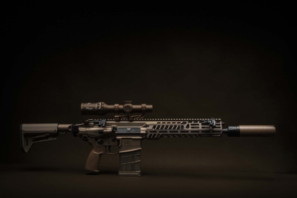 SIG Sauer MCX SPEAR .277 Fury semi-automatic rifle SIG Sauer MCX SPEAR .277 Fury caliber semi-automatic rifle – right side