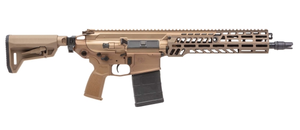 SIG Sauer MCX-SPEAR, the semi-automatic version SIG Sauer MCX-SPEAR rifle, 12" barrel variant – right side
