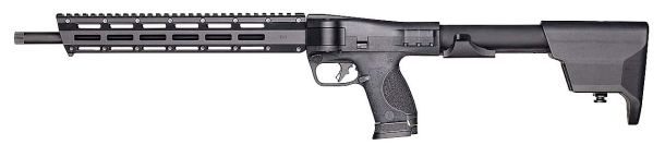 Smith & Wesson M&P FPC folding pistol-caliber carbine Smith & Wesson M&P FPC 9mm Luger semi-automatic folding carbine – left side